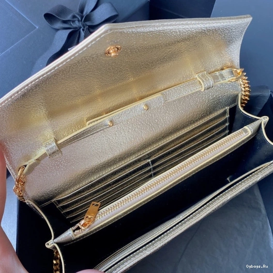 WALLET YSL CASSANDRE CHAIN MATELASSÉ 0719